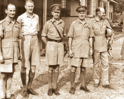 British Commanders in Burma.