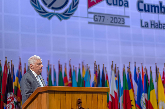 President calls for greater South-South cooperation at G77 - DailyNews