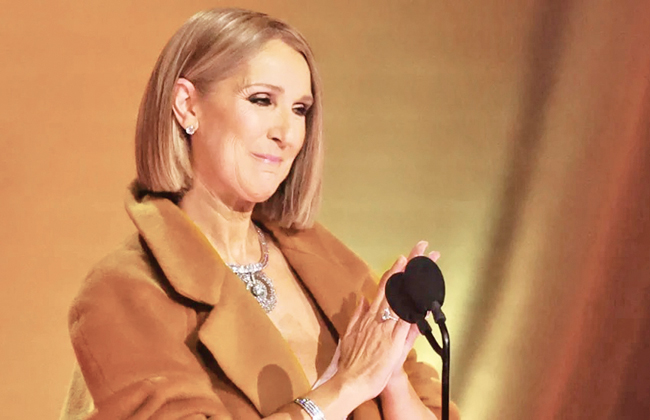 Celine Dion’s appearance will dispel some fears about the state of her health
